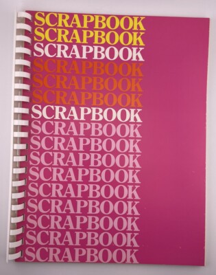 In-a-word Scrapbook (by Current, 1982) - pockets & pages, 9x12
