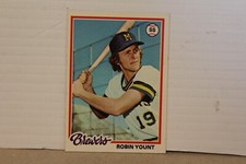 1978 TOPPS ROBIN YOUNT   BASEBALL  CARD #173