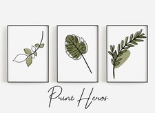 Wall Art Prints Sets Of 3 Home Living Room Bedroom Bathroom Decor