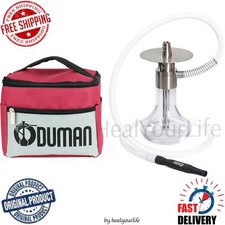 ODUMAN MONSTER CACHIMBA CACHIMBA DE ACERO INOXIDABLE CON BOLSA DE VIAJE