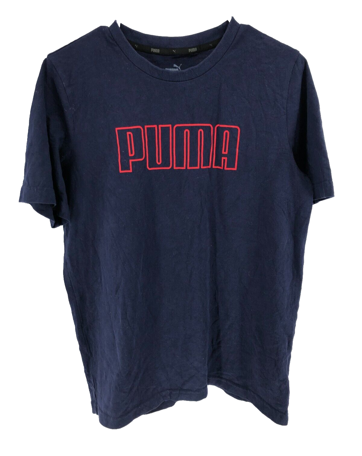 PUMA Short Sleeve T-Shirt Men's Size Medium Blue