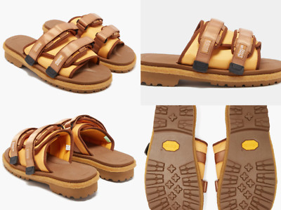 MONCLER X SUICOKE Moto Mountain Ripstop Vibram Sole Slides Schuhe Sandals New 41