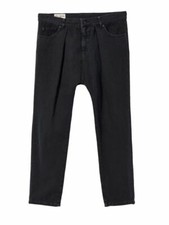 NWT Nili Lotan 345 Cropped Pleated 5 Pocket Pants in Black; 4