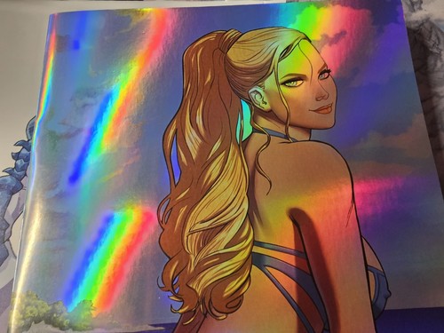 Funda holofoil virgen Valkyrie Saviors KOS 2 Cheeky Pier de Richard Ortiz #23/69 - Imagen 2 de 7