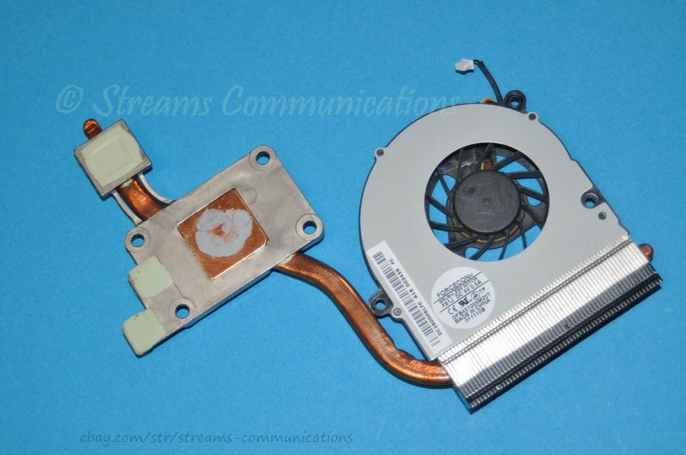 Emachine E725 Laptop CPU Cooling Fan with Heatsink - Image 2 of 4