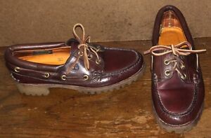 Timberland 3 Eye Lug Burgundy | eBay Timberland 3 Eye Lug Burgundy | eBay