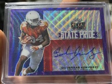 Lil’ Jordan Humphrey 2019 RC Auto State Pride /15 Denver Broncos WR Hard Signed