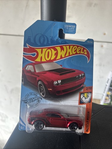 2018 HOT WHEELS SUPER '18 DODGE CHALLENGER SRT DEMON Car