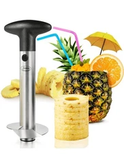 Pineapple Corer, [Upgraded, Reinforced, Thicker Blade] Newness Premium Pineapple