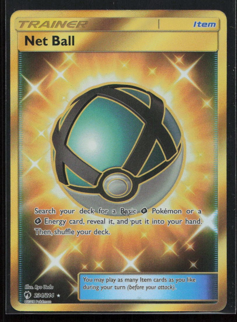 Net Ball (Secret) Secret Rare SM - Lost Thunder 234/214 NM (1C)