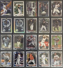 Donruss/Bowman Chrome MLB Paul Skenes Jackson Chourio Max Clark Matt Olson (20)