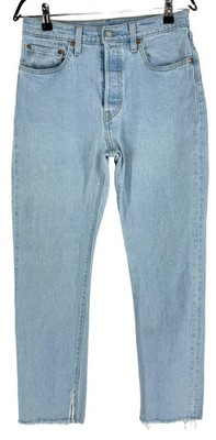 LEVIS STRAUS & CO Men 501 Straight Stretch Jeans Size W28 L30