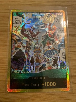 OP14 Gold DON !! Karte Egghead Crisis The Azure Seas Seven One Piece CCG ENGLISCH