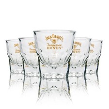 6x Jack Daniels Whiskey Glas Honey Tumbler 13...