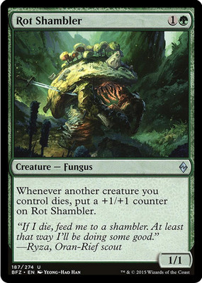 Rot Shambler 187/274 Battle for Zendikar MTG Uncommon