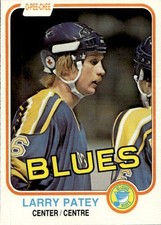 1981-82 O-Pee-Chee SET BREAK #303 Larry Patey NMMT