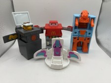 2026 McDonald  s Changeables Happy Meal Toys Lot of 4 Transforming Robots