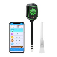 Imagen de High Precision 8-in-1 PH Smart Bluetooth Soil Moisture Meter for Plant Monitor