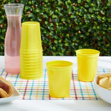 26 Vasos De Plástico Reutilizables, Irrompibles De 16 Onzas