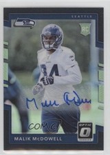 2017 Donruss Optic Rookies Black Auto 13/25 Malik McDowell #139 Auto 5c9
