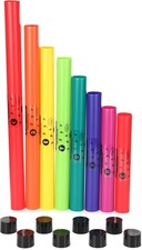 Boomwhackers 8-piece C Major Diatonic Set with 8 Octavator Caps