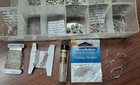 Assortment of Silver, White, Clear Beads With Pieces for Earrings & Necklaces — photo 2