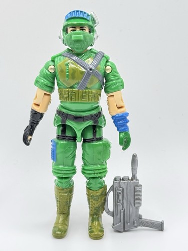 Hasbro G.I. Joe figurine articulée vintage année 1987 Blaster - Jeux & Jouets