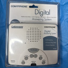 CONAIRPHONE Callkeeper Digital Answering System Tapeless Phone Recording TAD1220