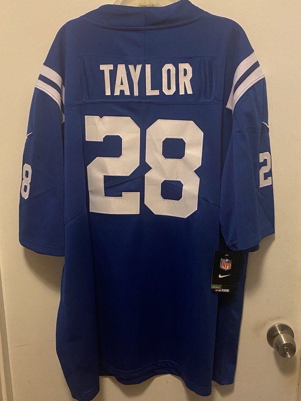 NEW Indianapolis Colts Jonathan Taylor Jersey Mens Size 2XL XXL Blue