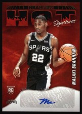 2022-23 Hoops Malaki Branham Rookie RC Hot Signatures Auto #HSR-MBH San Antonio