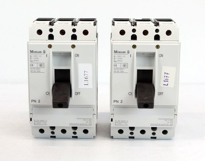 2x Moeller PN2-200 Lasttrennschalter 3-polig 200A