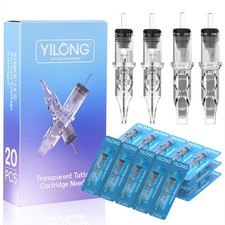 20Pcs Mixed Tattoo Cartridge Needles Pen Machine for Round Liner Shader Magnum