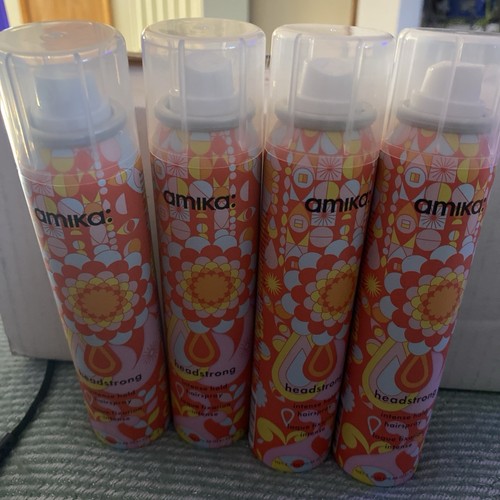 AMIKA HEADSTRONG INTENSE HOLD HAIRSPRAY 2.5oz LOT of 4. NEW