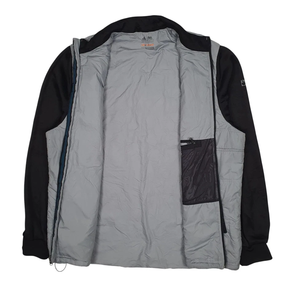 ADIDAS Windbreaker Jacket Coat Climaheat Puffer Mens L - Image 3 of 4