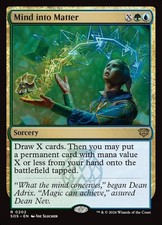 MTG Magic the Gathering Mind into Matter (202/444) Secrets of Strixhaven NM