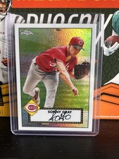 2021 Topps Chome Sonny Gray AUTO Reds