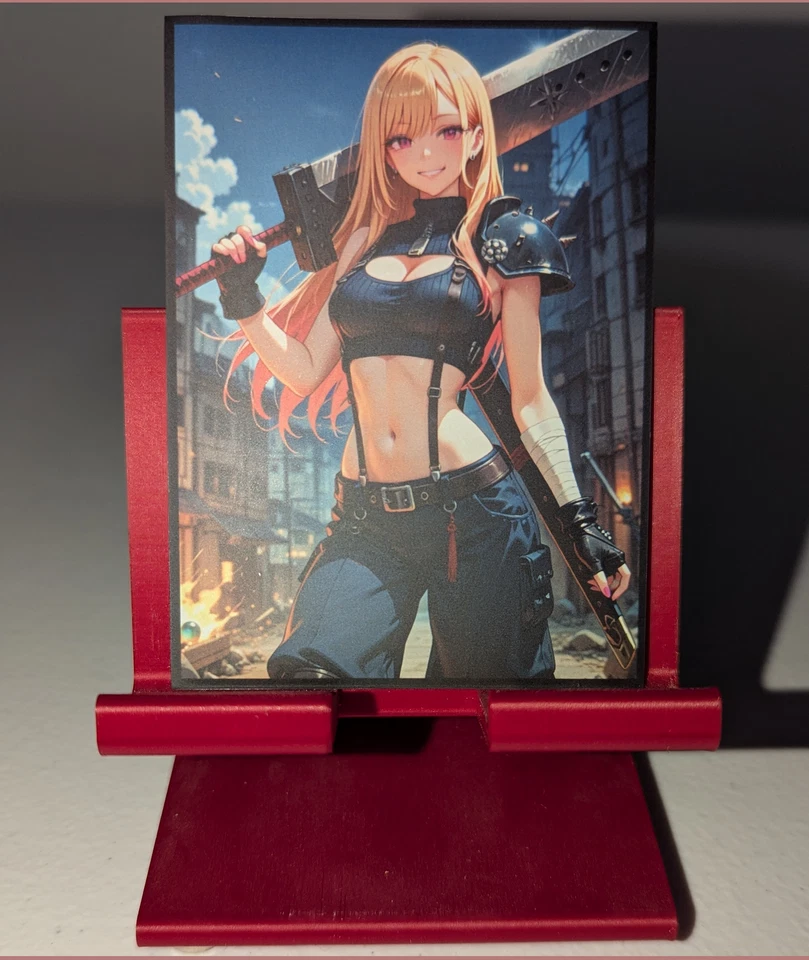 Marin, Cloud Cosplay - Anime Style Sleeves - 65 pcs - Standard Size - Image 2 of 4