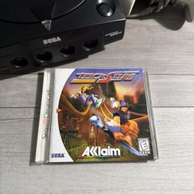 SEGA Sports Dreamcast Black Console HKT-3020 Bundle: Controller & Cords + Game