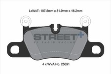 Bremsbeläge PORSCHE CAYENNE (9YA) 3.0 AWD Bj. 04/21 kW 255 PS 347