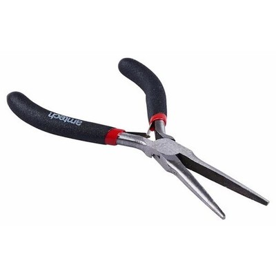 Amtech B3187 Mini Extra Long Nose Pliers With Spring Drop Forged Grip Handles