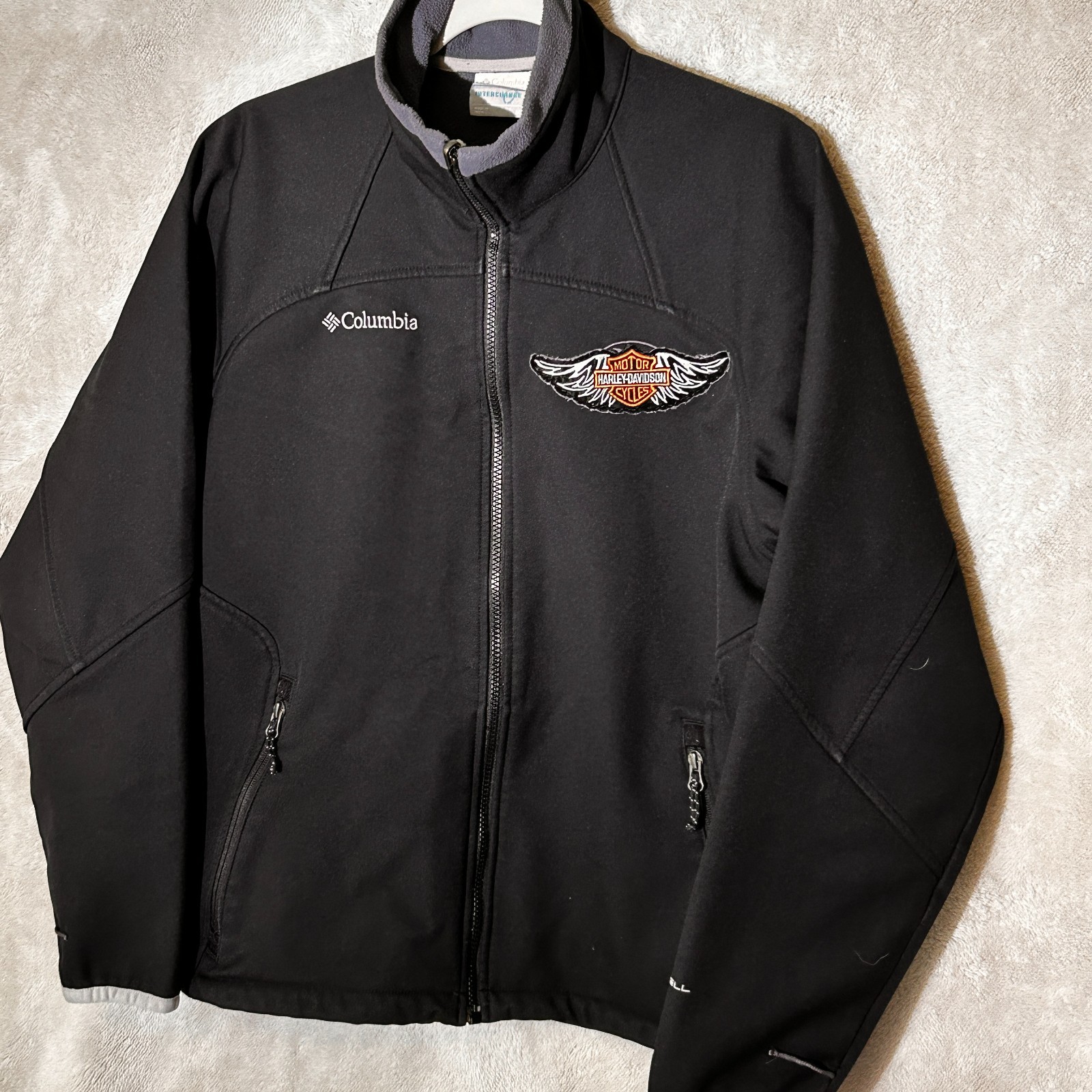 Columbia Interchange Softshell Jacket Harley Davi… - image 2