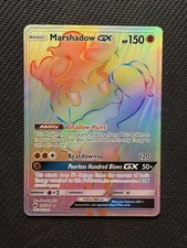 Marshadow GX 156/147 - NM/LP -Rainbow Rare Burning Shadows  on eBay