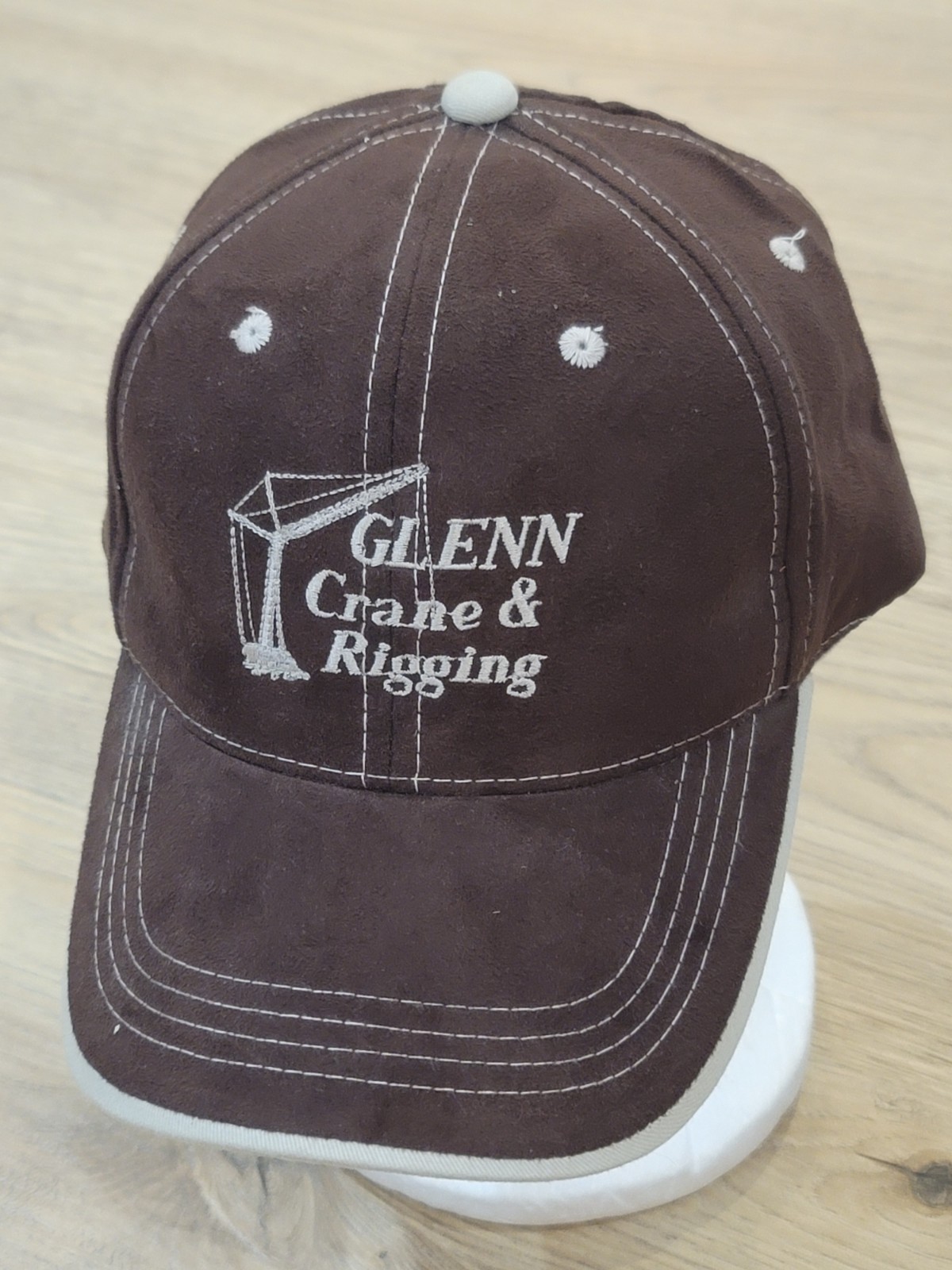 Glenn Crane & Rigging Brown Adjustable Baseball C… - image 1