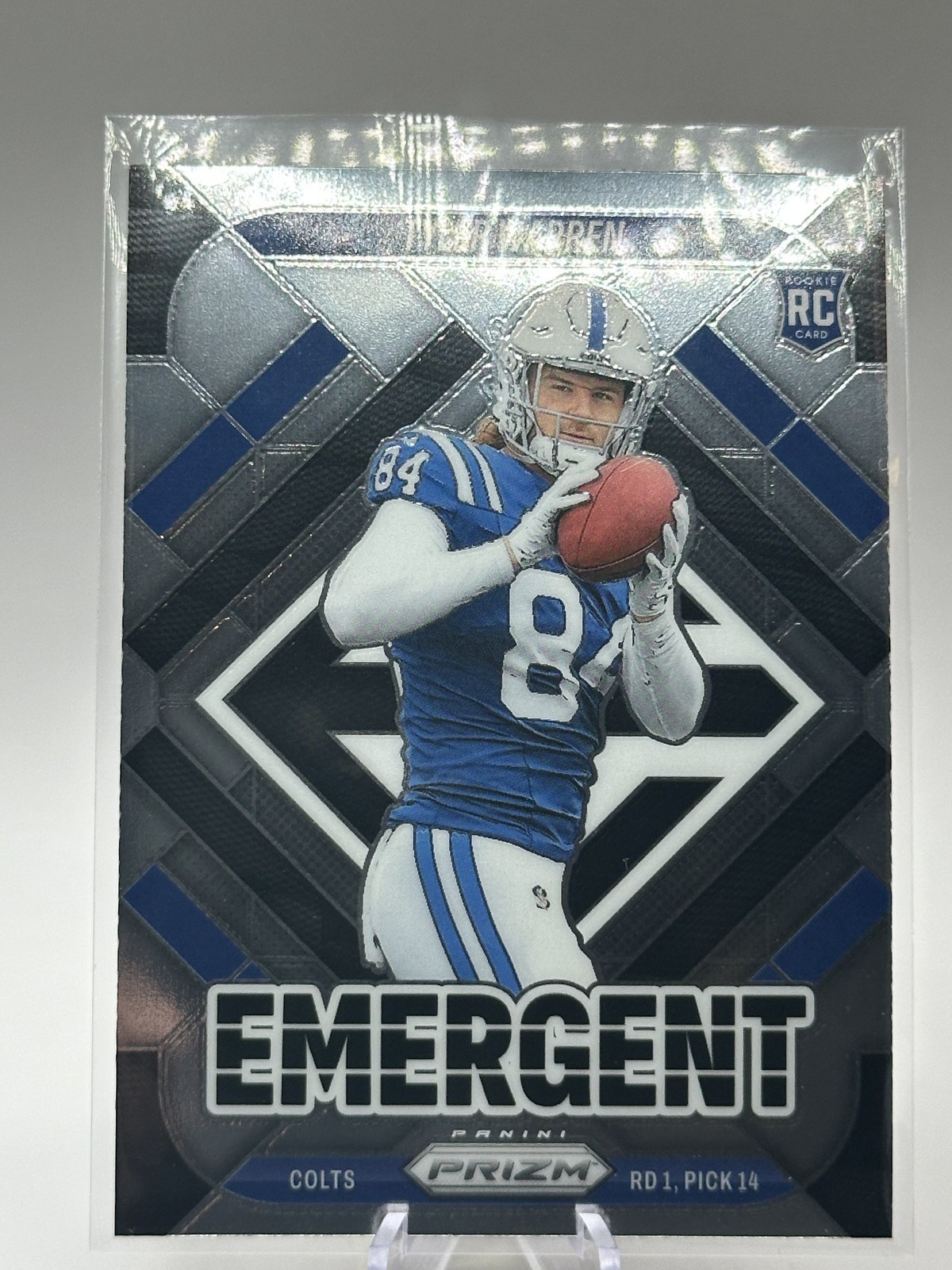 2025 Panini Prizm - #13 Tyler Warren Emergent RC Indianapolis Colts ROOKIE