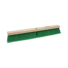 Boardwalk 20724 3" Flagged Plastic Bristles 24" Brush Floor Broom Head New