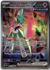 Iron Valiant ex Special Illustration Rare SV04: Paradox Rift 249/182 Holo NM on eBay