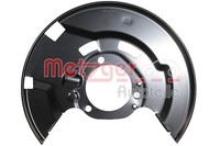Vorderachse Rechts Metzger 6115586 Spritzblech, Bremsscheibe FüR Opel,Vauxhall