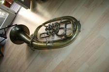 VINTAGE TENOR HORN BY AUG.C.GLIER,HORN