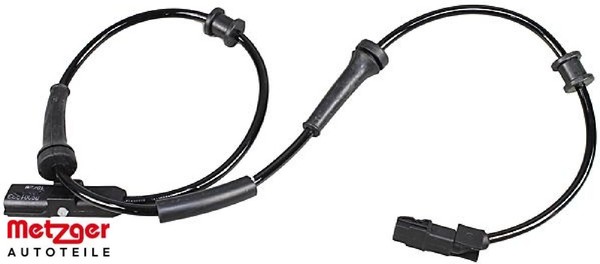 Metzger 09001333 Sensor FüR Raddrehzahl ABS Sensor Raddrehzahl FüR Renault-image