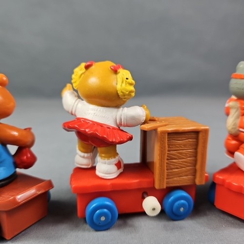 Vintage TOMY 1984 Get Along Gang 2" PVC Figures Lot of 5 Characters Wind Up Toy - Picture 11 of 13